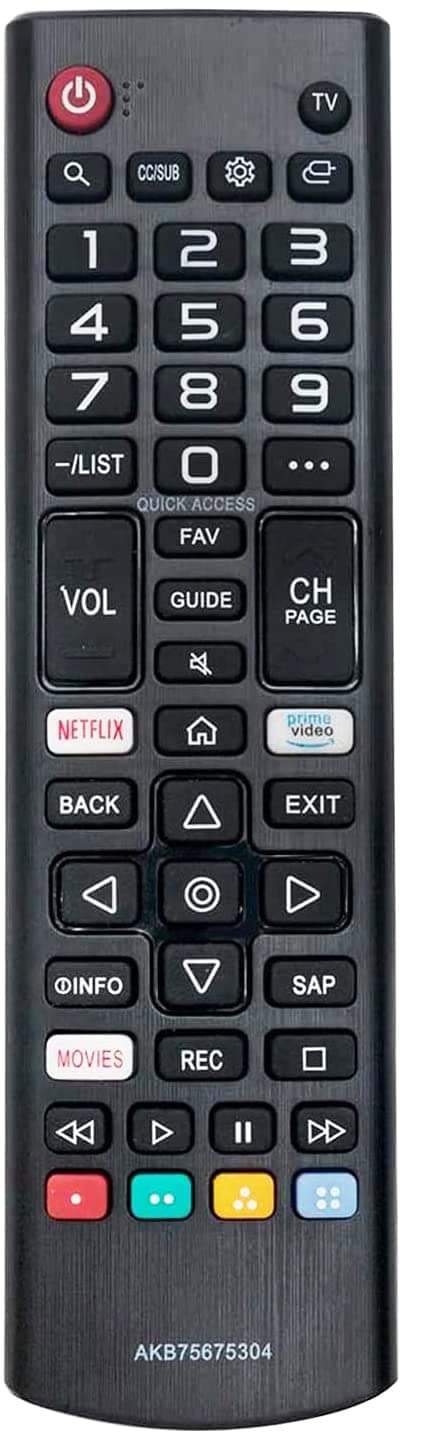 Ubay Ubay AKB75675304 Remote Control For Lg