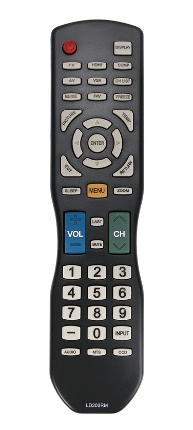 LD200RM Replace Remote Control fit for APEX TV LD4688T LE40H88 LD3249 LD3288T LD3288M LD4077 LE4077M LD4088 LD4688 LE3212 LE3212D LE4012 LE4612 LE3242 LE3942 LE40B12 LE4243 LE4643 LE5043 LD220RM