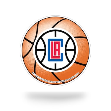 Rico Industries NBA Los Angeles Clippers Team Tattoo, Orange, White, 5-inches by 3.5-inches by 0.2-inch