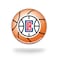 Rico Industries NBA Los Angeles Clippers Team Tattoo, Orange, White, 5-inches by 3.5-inches by 0.2-inch