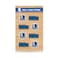 Rico Industries NBA Basketball Dallas Mavericks Peel &amp; Stick Temporary Tattoos - Eye Black - Game Day Approved!