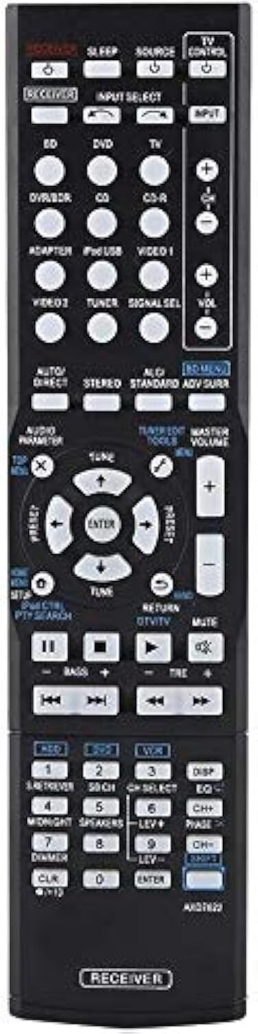 New Replacement AXD7622 Remote Control for Pioneer AXD7624 AXD7690 AXD7723 AXD7660 AXD7583 vsx-521 vsx-820 vsx-524 vsx-530 vsx-70 vsx-520 vsx-524 vsx-822 vsx-824 AV A/V Audio/Video Receiver