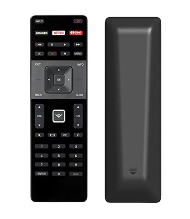 XRT122 Replace Remote Control fit for VIZIO TV D24-D1 D24H-E1 D28H-D1 D32-D1 D32F-E1 D32H-D1 D32X-D1 D39F-E1 D39H-D0 D40-D1 D40F-E1 D40U-D1 D43-D1 D43-D2 D43-E2 D43F-E1 D43F-E2 E65-C3