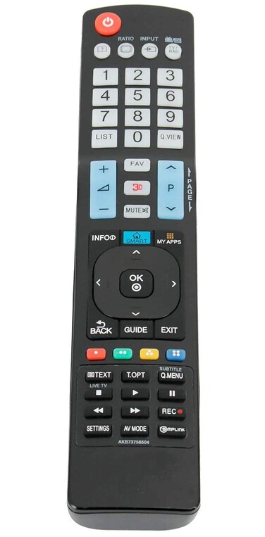 ALLIMITY AKB73756504 Replaced Remote Control Fit for LG 3D Smart LED LCD HDTV 32LM620T 42LM6410 50PK550 60LA620S 60LA8600 60PH6700 60PK550