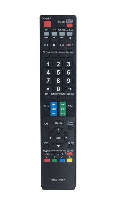 New Replace GB004WJSA Remote Control for Sharp TV Remote Control GA935WJSA RRMCGB005WJSA GB105WJSA GB005WJSA