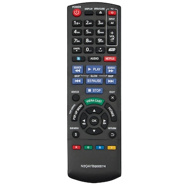 N2QAYB000574 Replace Remote Control fit for Panasonic DMP-BDT310 BDT210 DMP-BDT210 DMP-BDT110 DMP-BDT215 TV