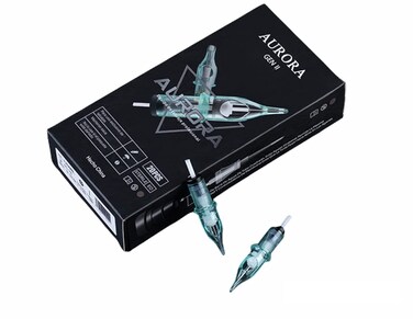 AURORA Cartridges Tattoo Needle 20pcs Curved Magnum (9CM)