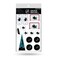 Rico Industries NHL San Jose Sharks Die Cut Tattoo Variety Pack