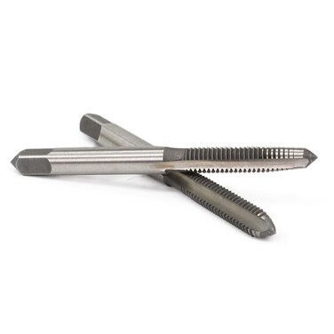 BLCCLOY 2Pcs M6 x 1 Manual Use Metric Screw Taps Tapping Bit for Thread Repair Spiral Point Plug Threading Tap M6 x 1.0 Thread