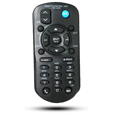 Replacement Remote Control RC-405 Compatible for Kenwood Car Audio Stereo Head Unit DPX-308U, KDC-148, KDC-152, KDC-200U, KDC-202U, KDC-208U, KDC-248U, KDC-252U, KDC-348U, KDC-352U