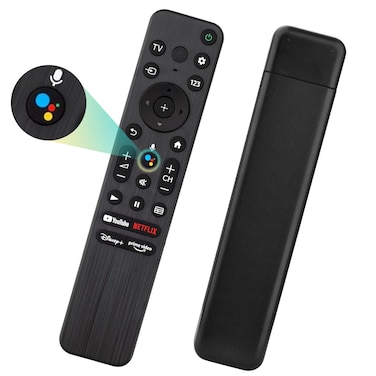 TVSEN Voice Remote Replacement for Sony TV Remote, for Sony Smart TVs and Sony Bravia TVs, for All Sony 4K UHD LED LCD HD Smart TVs with YouTube, Netflix, Disney+, Prime Video Quick Buttons