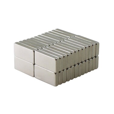 70 Pieces 10x5x2mm Retangle Multi-use Refrigerator Magnets for Refrigerator Science Crafts Projects