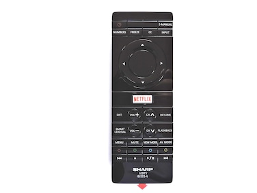 Sharp GJ221-U LCD 4K TV Remote Control
