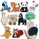 Fridge Magnet for Toddlers 1-3, Full Back Magnetic Rubber Cute Animals Refrigerator Magnets for Kids Magnets for Fridge Toddler Magnets for Refrigerator Baby Educational Learning Toy Children Gift