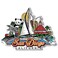 San Diego City Magnet by Classic Magnets, Collectible Souvenirs Made in The USA, 4.3" x 3.3