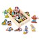 Melissa &amp; Doug Wooden Mickey Mouse Character Magnets (20 pcs) - Cute Fridge Magnets For Toddlers Ages 2+