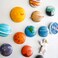13Pcs Solar System Magnet Toys, Space Magnets for Refrigerator, 3D Planet Toys for Kids, Funny Astronomy Gift for Planets Magnet Lover Teens, Big Strong Fridge Magnet with Gift Box