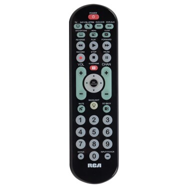 RCA RCRBB04GR 4-Device Big-Button Universal Remote Control