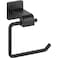 DELTA FAUCET 77550-BL Ara Toilet Tissue Holder, 3.46 x 6.22 x 6.22 Inches, Matte Black