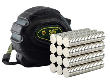 150pcs 10x2mm Refrigerator Magnets Fridge Magnet, Office Magnets, Whiteboard Magnets