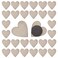 Refrigerator Magnets,Wooden Heart-Shaped Fridge Magnets, 30Pcs DIY Office Magnets for Fridge Refrigerator Whiteboard Magnet, Billboard Kitchen, Office glrovazas