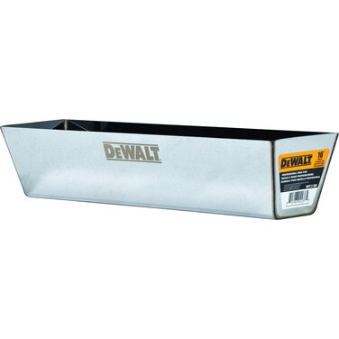DEWALT 16" Drywall Mud Pan   Stainless Steel   DXTT-2-336