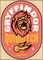 Ata-Boy Harry Potter Gryffindor Quidditch Stamp 2.5 X 3.5 Inch Magnet for Refrigerators and Lockers