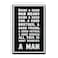 Being A Good Man Means Motivational Inspirational Funny Magnet - Refrigerator Toolbox Locker Car Ammo Can