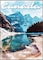 Ata-Boy Canada Magnet - Canada Lake and Mountains 2.5&quot; x 3.5&quot; Magnet for Refrigerators, Whiteboards &amp; Locker Decorations&acirc;&euro;&brvbar;