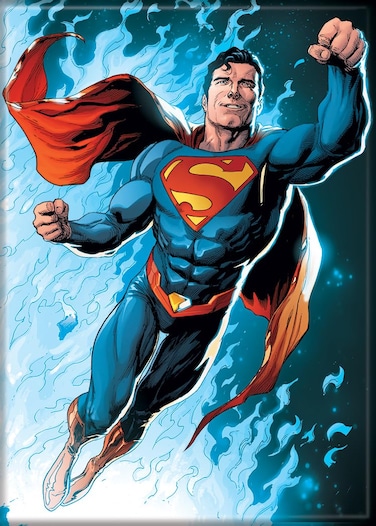 Ata-Boy Superman Vairiant 976 2.5" x 3.5" Magnet for Refrigerators, Whiteboards &amp; Locker Decorations&acirc;&euro;&brvbar;