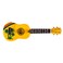 Ukulele Miniature Replica Palm Tree Design 2 x 4 Resin Stone Refrigerator Magnet
