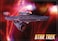 Ata-Boy Star Trek Enterprise on Red2.5 X 3.5 Inch Magnet for Lockers and Refrigerators