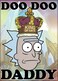 Ata-Boy Rick and Morty Magnet Doo Doo Daddy 2.5" x 3.5" Magnet for Refrigerators, Whiteboards &amp; Locker Decorations