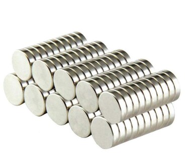 magpross 150 Pieces 5 x 1mm Multi-use Refrigerator Magnets for Refrigerator Science Crafts Projects