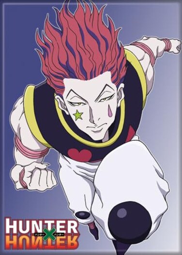 Ata-Boy Hunter X Hunter Hisoka 2.5 X 3.5 Inch Magnet for Lockers and Refrigerators