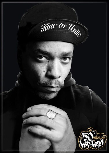 Ata-Boy The 50th Anniversary of Hip Hop Ice T 2.5 X 3.5 Inch Magnet for Lockers and Refrigerators&acirc;&euro;&brvbar;