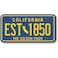 California State License Plate Magnet by Classic Magnets, 1.9" x 3.8", Collectible Souvenirs Made in The USA