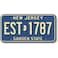 New Jersey State License Plate Magnet by Classic Magnets, 1.9" x 3.8", Collectible Souvenirs Made in The USA