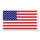 American Flag Rectangle Indoor Magnet by Magnet America is 2" x 3.5" Made for Refrigerators Or Any Magnetic Receptive Materials