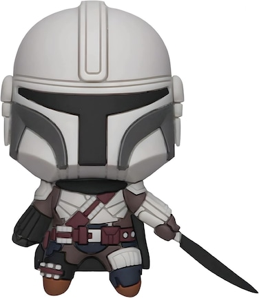 Star Wars 3D Foam Magnet - Mandalorian with DARKSABER