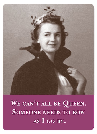 Shannon Martin Design Magnet, Be Queen