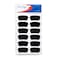 Cannon Sports Under Eye Black Stickers for Football, Baseball, &amp; Lacrosse - Youth &amp; Adults (Black)