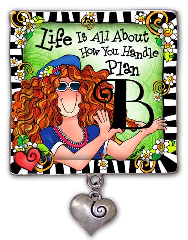 Cathedral Art Plan B (Abbey &amp; CA Gift) Metal Magnet, 2-1/2