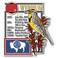 Wyoming State Montage Magnet by Classic Magnets, 3" x 3.3", Collectible Souvenirs Made in The USA