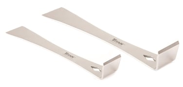 Titan 17005 2-Piece Stainless Steel Pry Bar Scraper Set, 7-1/4 x 9/16" and 9-1/4 x 9/16