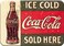 Desperate Enterprises 1916 Ice Cold Coca-Cola Refrigerator Magnet - Funny Magnets for Office, Home &amp; School - Made in The USA