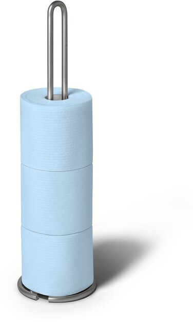 Spectrum Diversified Euro Toilet Tissue Reserve, Toilet Paper Holder, Toilet Roll Holder, Satin Nickel