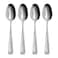 Oneida Moda Fine Flatware Dinner Spoon, 0.80 LB, Metallic