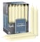 Hyoola Taper Candles - 6 Inch Ivory Dripless, Unscented Dinner Candle - 36 Pack European Made Candles 5 Hour Burn Time