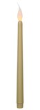 Darice 6205-02 LED Taper Candles with Timer (2/ Pack), 11", Ivory